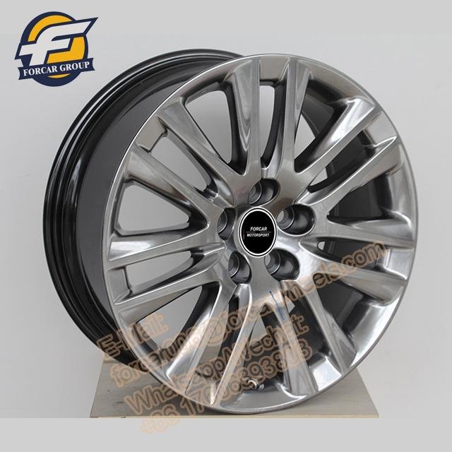19 inch Hyper black colored car alloy wheels rims form china 3