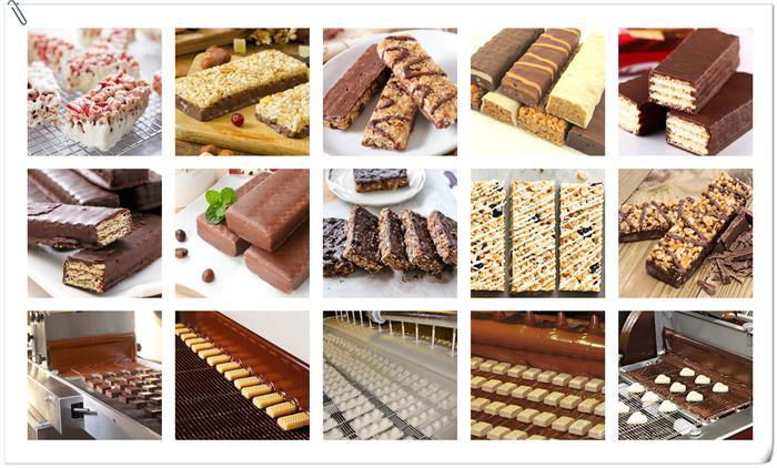 Easy Operation Stainless Steel Chocolate Enrobing Machine 3