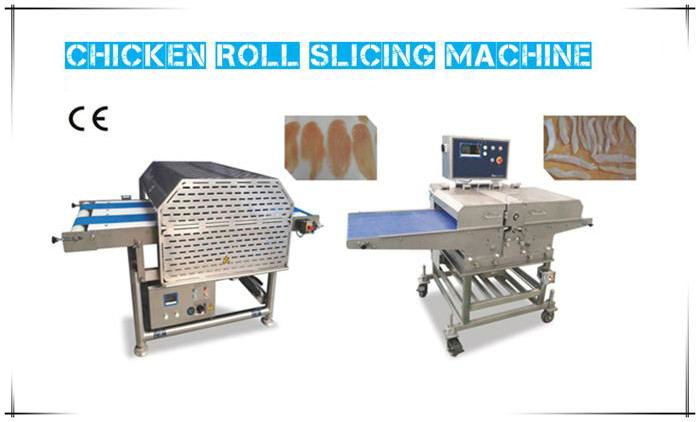 Large Capacity Factory Chicken Roll Slicing Machine 3