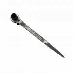 Scaffold Podger Ratchet 19mm 21mm Pearl Plated Finish