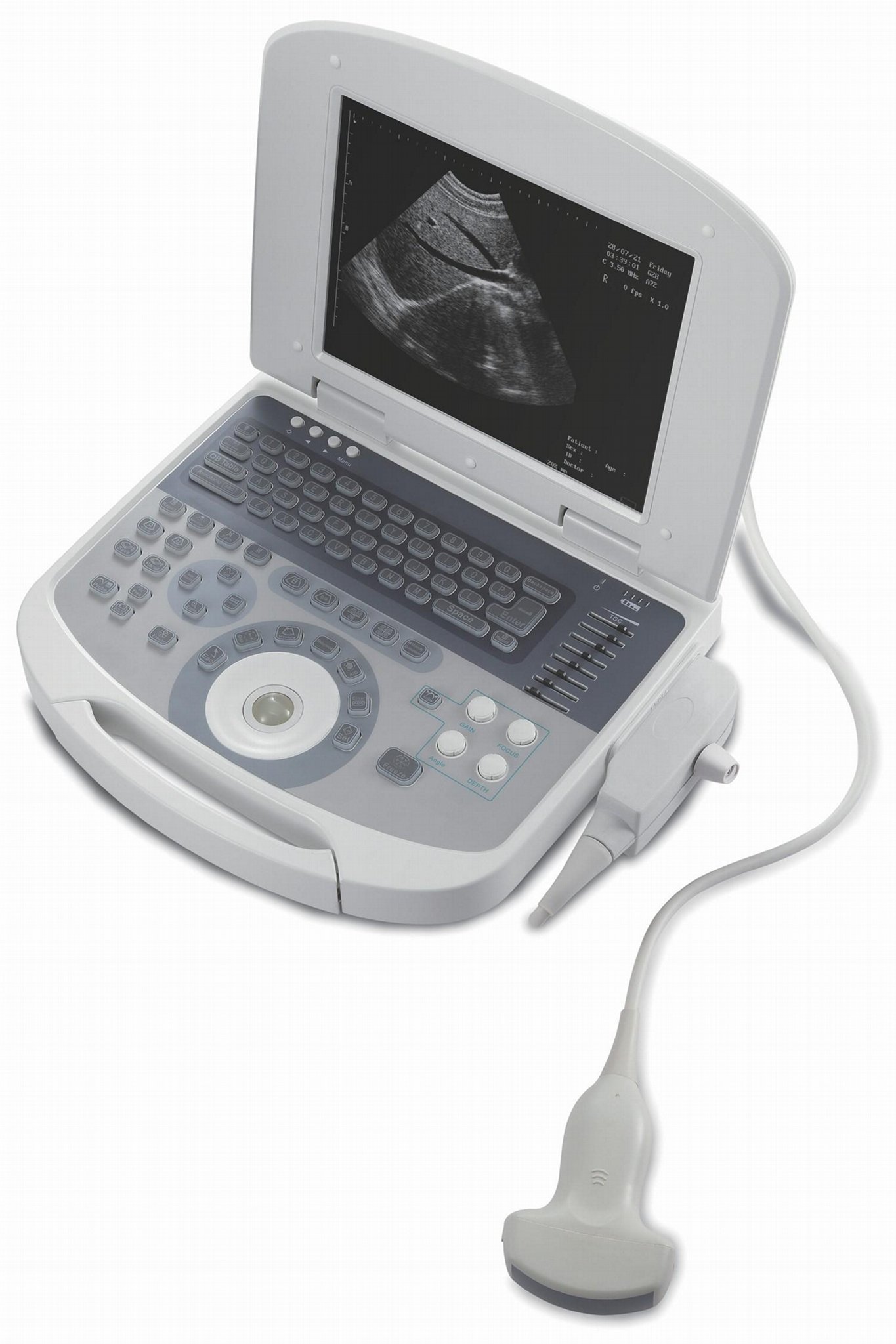 Dolphi PRO Convex Probe Standard B/W Ultrasound Scanner Ce & ISO Approved 5