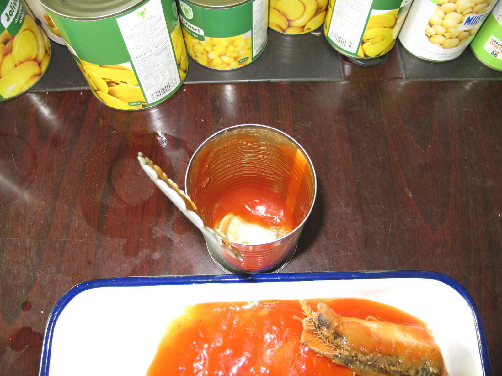 canned Sardine in Tomato Suace 5