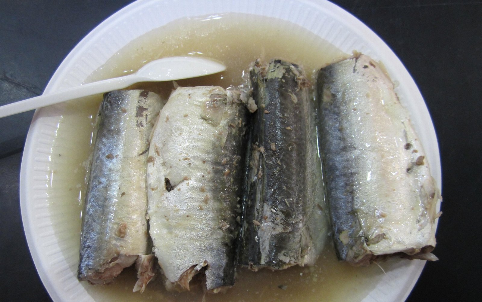Canned mackerel in brine Preservation Instant food		 2