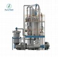 Distillation plant for used lube oil