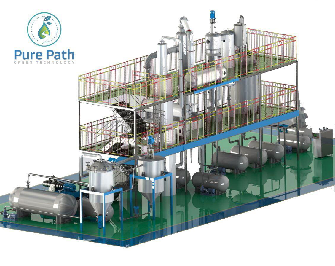 Negative Pressure of used oil distillation equipment 2