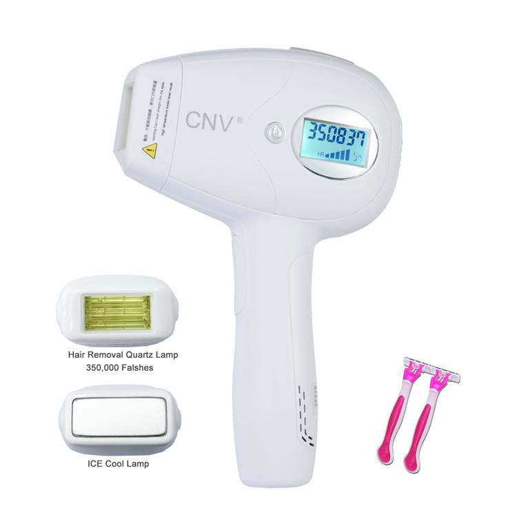 CNV Permanent Hair Removal WPL ICE Cool 350,000 Flashes Light Painless IPL Hair  3