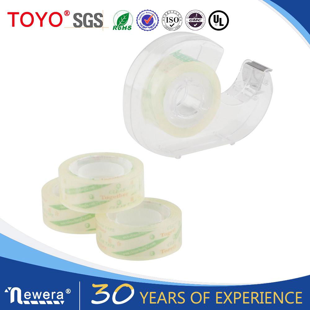 Crystal clear OEM bopp printing stationary tape