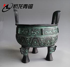 西周小克鼎青铜器厂家文物修复定制 2