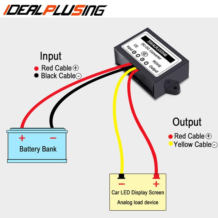 Online shopping site full waterproof 12v to 16v converter 2A 192W 5