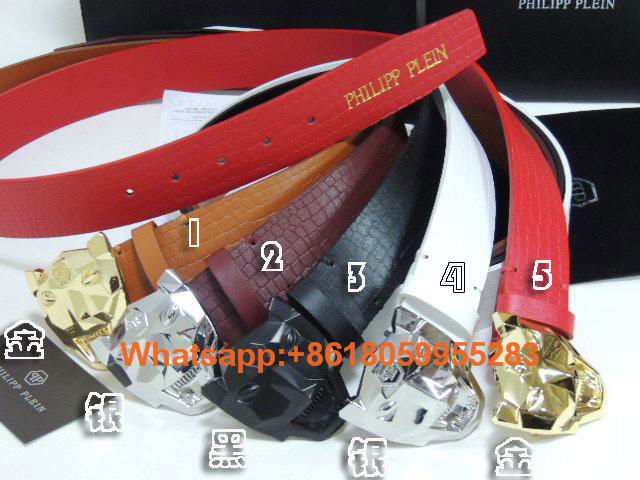 Newest PHILIPP PLEIN belt men women 1:1 PHILIPP PLEIN casual leather Belts Sale