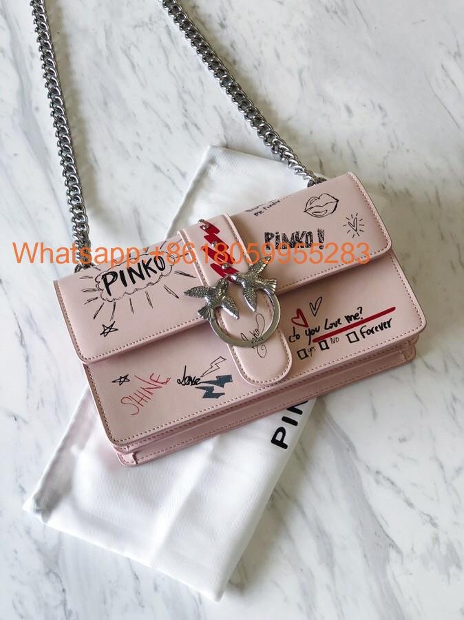 New PINKO swallows bags Pinko Handbags Pinko Bags Pinko Travel Women Handbags