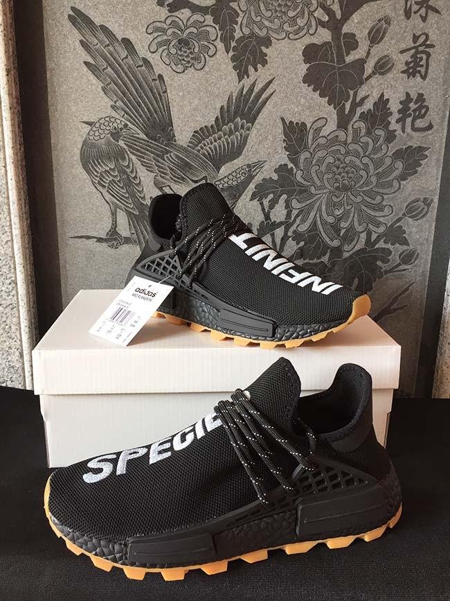 2019 Off-White adidas NMD Human race shoes adidas Originals Hu sneakers adidas shoes