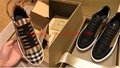 2022 Burberry women's shoes autumn and winter new Vintaga check cotton high-top 
