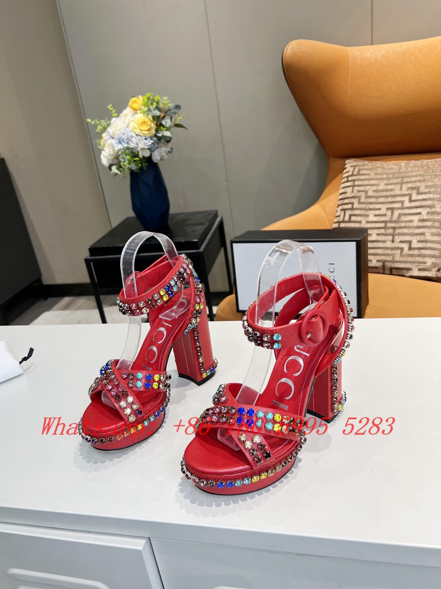 2022 Top Quality Gucci High Heels Newest Women Gucci Wedding party shoes