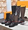 2022 Wholesale Louis Vuitton Boots Newest LV Star Trail Ankle High-Heel Boots