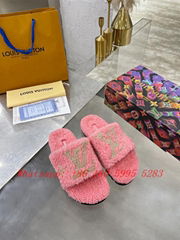 2022 Top Quality               Slippers New Women     OOL PILLOW COMFORT MULE