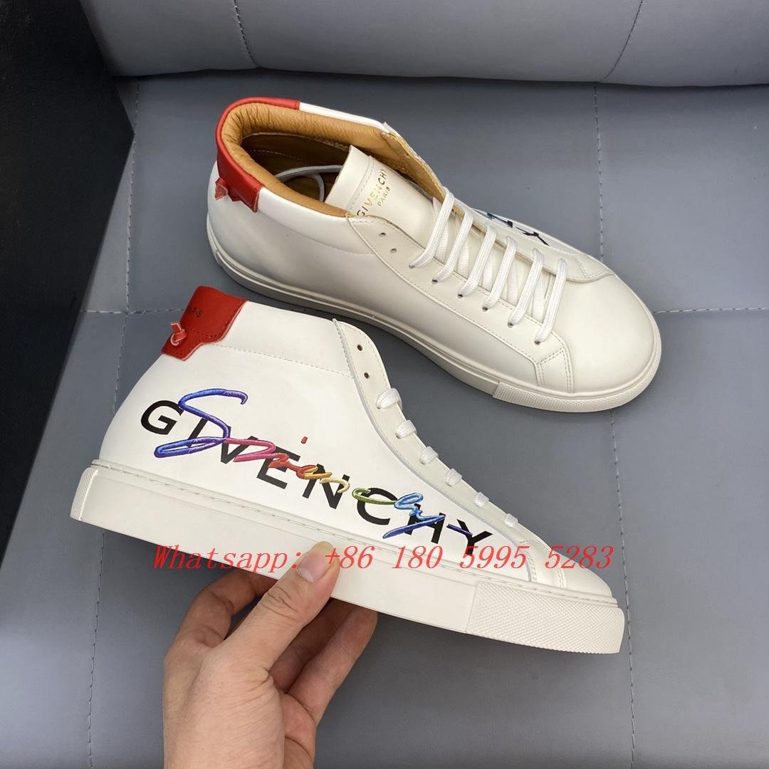 2022 GIVENCHY Spectre low runners sneakers in perforated leather with zip Men GIV Runner perforated Shoes