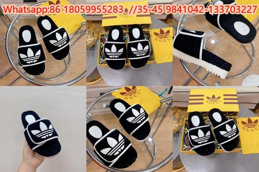 Whosale        X       Sandals Cheap GG Platform Yellow Cotton Sponge Sandals 4