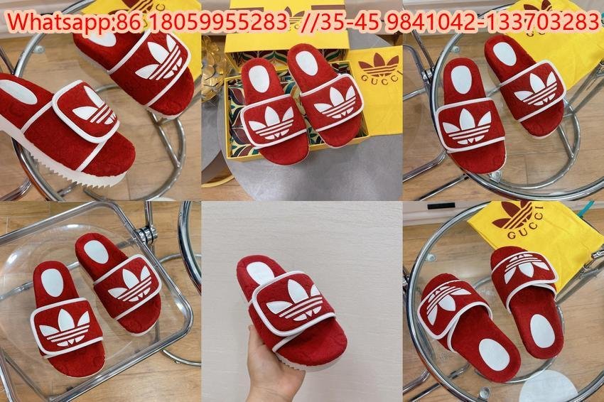 Whosale        X       Sandals Cheap GG Platform Yellow Cotton Sponge Sandals 5