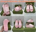 Wholesaler GUCCI sandals Cheap women s Angelina GG Supreme platform sandals Sale