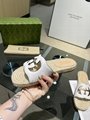 Buy Cheap Gucci Sandal Whosale WOMEN S INTERLOCKING G CUT OUT SLIDE SANDALS Sale