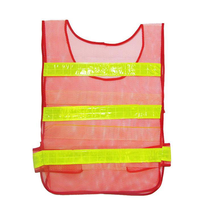 Cheap Price Fluorescent High Visibility Reflective Vest 5