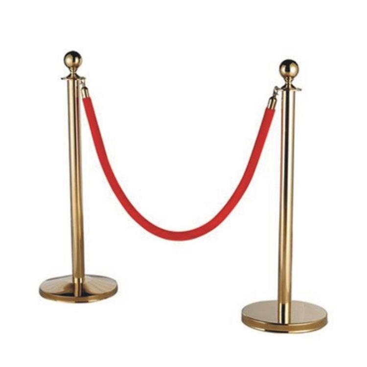 Exhibition Stainless Steel Velvet Rope Stanchion 4