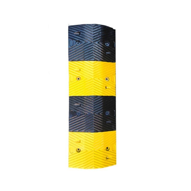 Safaty Rubber Durable Speed Bump With Wave Shaped 4