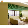 Interior decorative eco-friendly PET acoustic ceiling 2