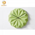 PET decorative 3D wall clock 3