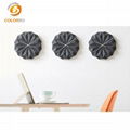 PET decorative 3D wall clock 4