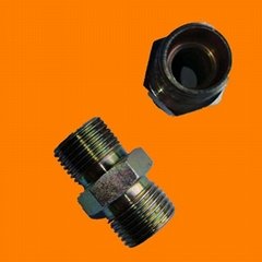 Hydraulic fitting connector carbon steel fittings supply from stock