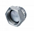 Hydraulic fitting BSP male double use for 60 degrees seat or bonded seal plug 4