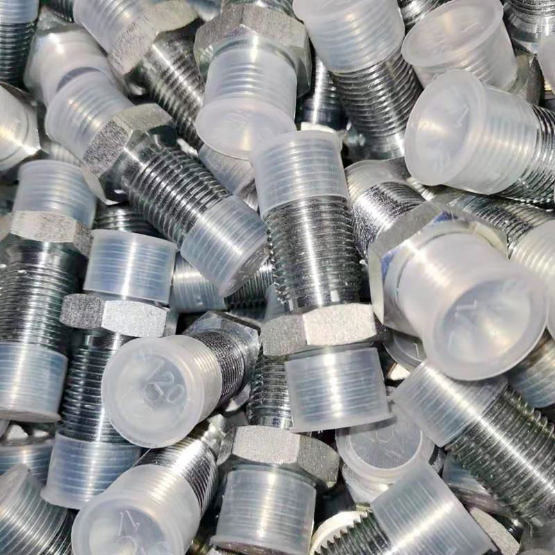 hydraulic fitting bulkhead 6B08 connector BSP male thread // (China