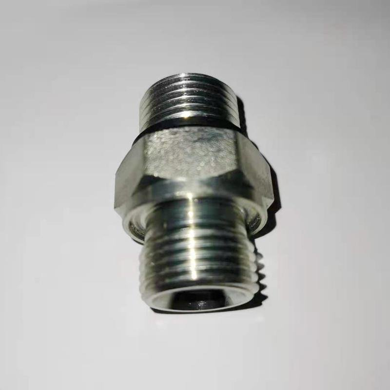 液壓過渡接頭直通英制外螺紋碳鋼不鏽鋼可選 3