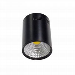LED表面安装筒灯cob筒灯射灯8W