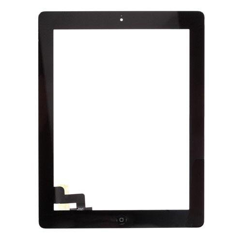  For IPad 2 Touch Screen with Home Button Assembly Black
