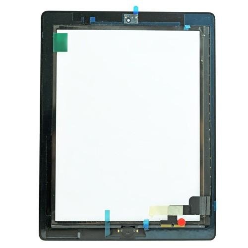  For IPad 2 Touch Screen with Home Button Assembly Black 2