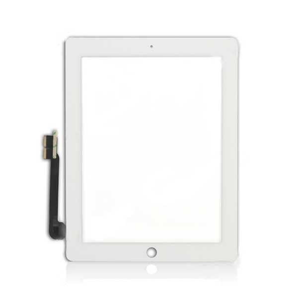  For IPad 3 Glass And Digitizer Touch Panel, White