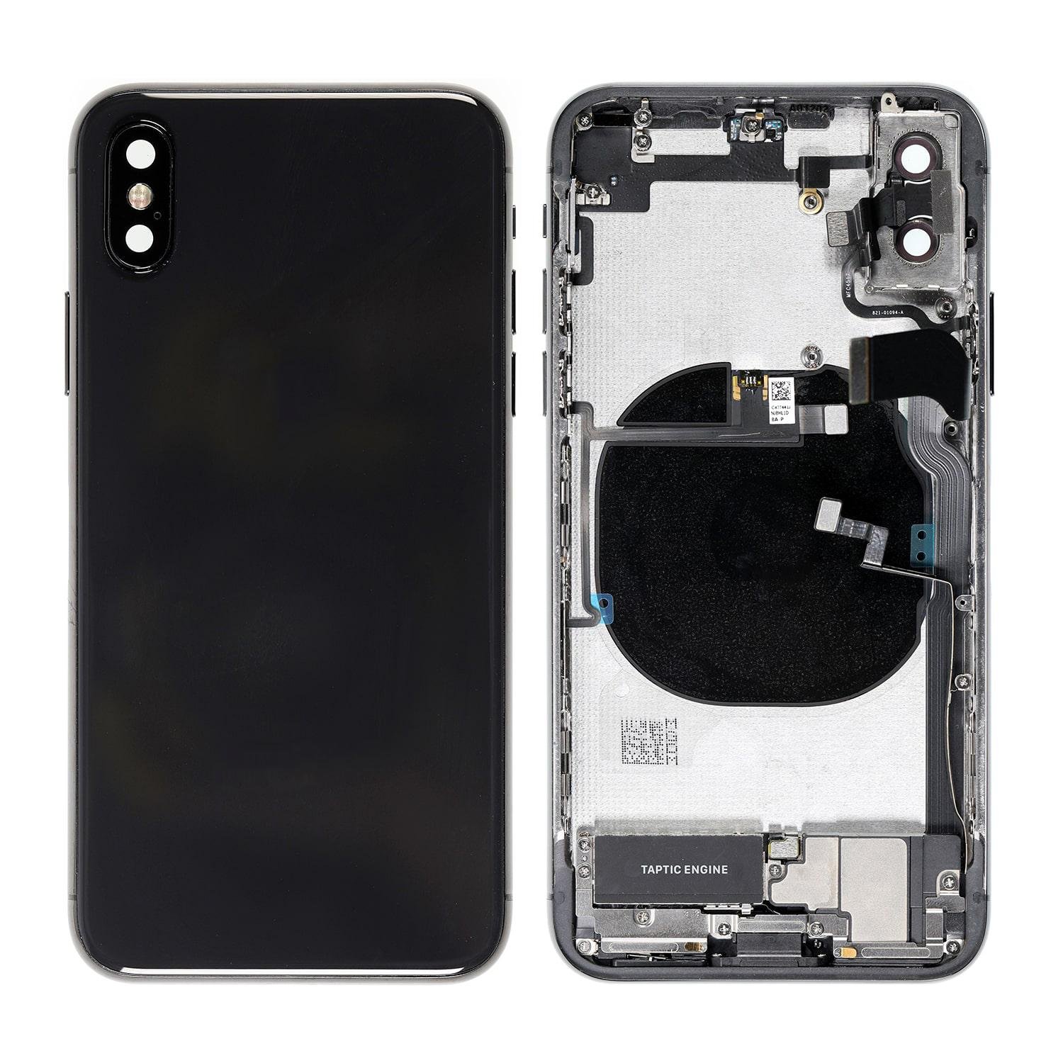 For iPhone X Battery Door Assembly With Small Parts 