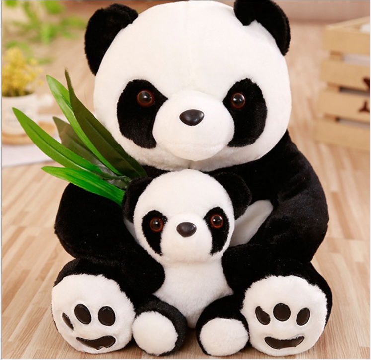 Lifelike Giant Plush Panda bear Stuffed Animal Soft Plush Panda Toy