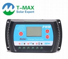 Solar Charge Controller 10A/20/30A   12V/24V  USB LCD  best seller