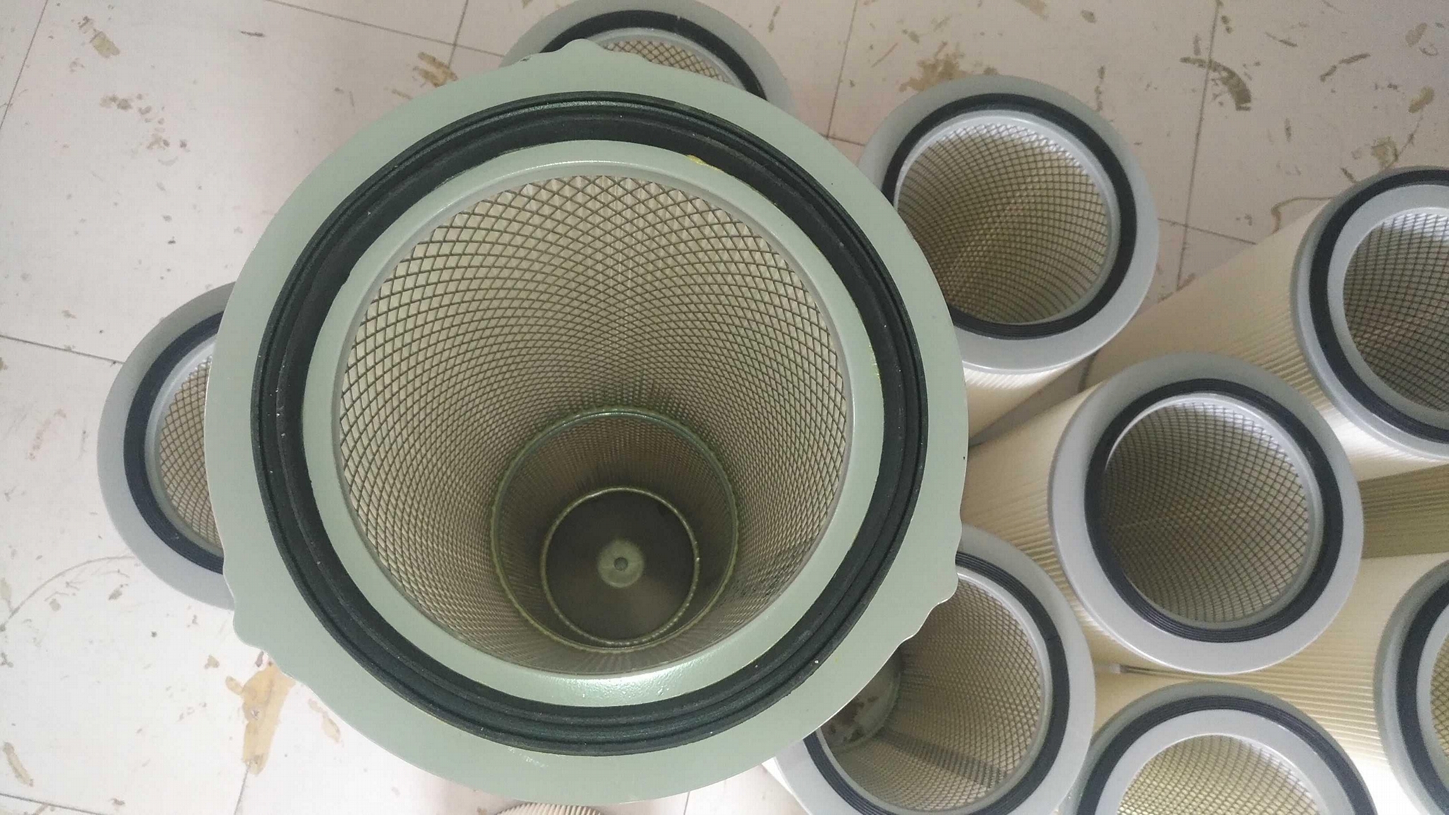 大旋風噴粉房專用濾筒梅花三耳式濾筒 3