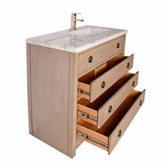 simple design modern storage tool wooden MDF bathroom vanity cabinet