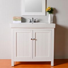 simple design double sink classic bathroom vanity cabinet