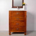 high quality single sink wood+MDF bathroom vanity cabinet 1