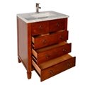 first class freestanding solid wood+MDF bathroom vanity cabinet 3
