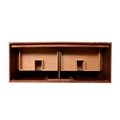 mortise and joint connection bathroom furniture MDF+solid wood bathroom vanity 3