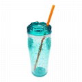 Wholesale SAN Plastic Inside Gel Drinks Tumbler 3