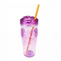 Wholesale SAN Plastic Inside Gel Drinks Tumbler 4